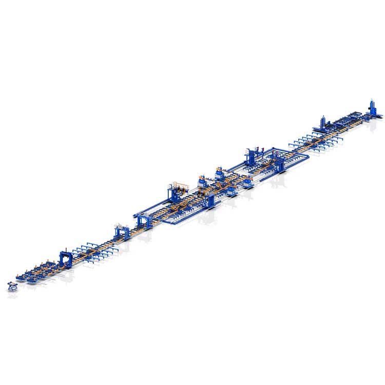 Zakaj je linija za varjenje škatlastega žarka ključnega pomena za visoko učinkovito proizvodnjo jekla?